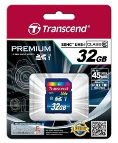 Transcend memory card SDHC 32GB Class10 UHS-I 300x