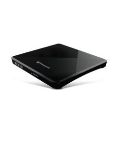 TRANSCEND 8X DVDS-K Ultra-slim Writer USB 2.0 extern Black CD-R/RW DVD+/-R DVD+/-RW DVD+/-R DL DVD-RAM