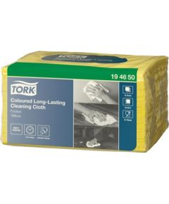 Lupatiņas TORK PREMIUM W8 sistēmai,izmēri: 38 x 30 cm., 40gab./iepak., dzeltenā krāsā