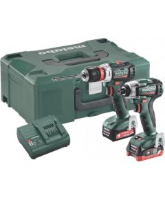 Metabo BS12BL Q + SSD12BL 2,0Ah, + LiHD 4,0Ah 12V komplekts