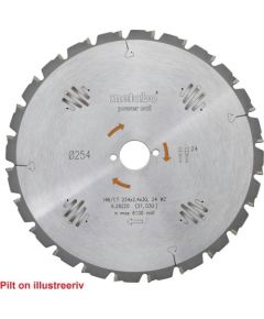 Ripzāģa asmens 190x2,2/1,4x30, z48, WZ, 15°. Precision Cut. KS 66 / KSE 68, Metabo