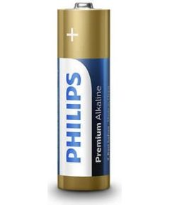 PHILIPS baterijas AA / LR6 Premium Alkaline (iepakojumā 4 gab) - LR6M4B/10