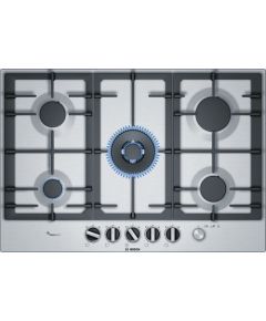 BOSCH PCQ7A5M90 Gāzes virsma, iebūvējama, 75cm