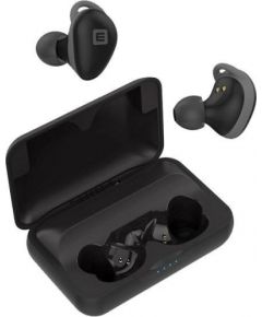 Evelatus Bluetooth Earbuds 2 EBE02 - Bluetooth 5.0 APTX QCC3020 IP65 Extra Bass Auto Pairing Touch Control  Black