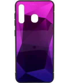 Mocco Stone Ombre Back Case Silikona Apvalks Ar Krāsu Gradientu Priekš Apple iPhone X / XS Violets - Zils