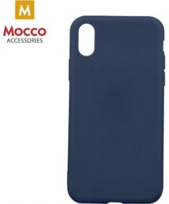 Mocco Ultra Slim Soft Matte 0.3 mm Матовый Силиконовый чехол для Samsung A505 / A307 / A507 Galaxy A50 / A30s /A50s Синий