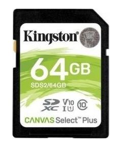 Kingston SDXC 64GB Canvas Select Plus