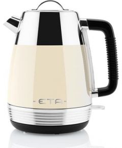 ETA Storio Kettle ETA918690040 Standard, 2150 W, 1.7 L, Stainless steel, Beige, 360° rotational base