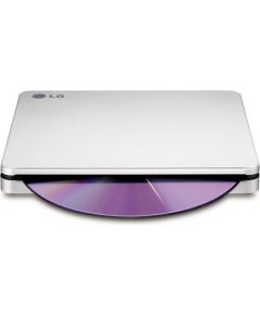 H.L Data Storage Slot Type Slim Portable DVD-Writer GP70NS50 Interface USB 2.0, DVD±RW, CD read speed 24 x, CD write speed 24 x, Silver, Desktop/NOtebook