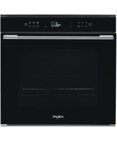 WHIRLPOOL W7OM44S1PBL cepeškrāsns, 6th Sense, pirolīze, LCD, melna
