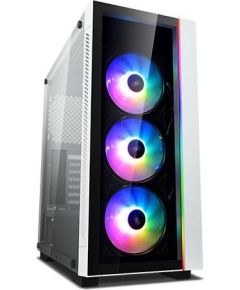 Deepcool MATREXX 55 V3 ADD-RGB WH 3F White, ATX, Power supply included No