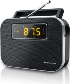 Muse M-081R Black, Alarm function, 2-band PLL portable radio