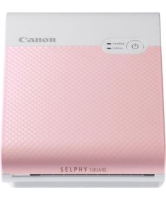 Canon фотопринтер Selphy Square QX10, розовый
