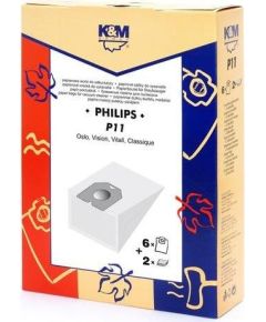 K&M Oдноразовые мешки для пылесосов PHILIPS Oslo (4шт)