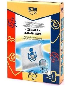 K&M oдноразовые мешки для пылесосов ZELMER (4шт)