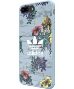 Adidas Floral Case Пластмассовый чехол для Apple iPhone X / XS Синий (EU Blister)