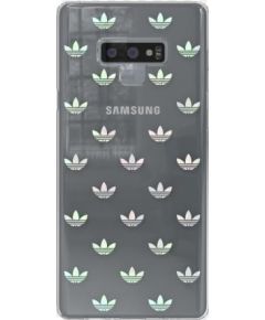 Adidas Snap Case Silikona Apvalks Priekš Samsung N960 Galaxy Note 9 Caurspīdīgs (EU Blister)