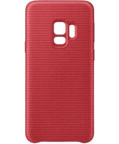 Samsung EF-GG960FREGWW Hyperknit Cover Oriģināls Aizmugures Maks priekš Samsung G960 Galaxy S9 Sarkans (EU Blister)