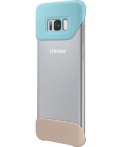 Samsung EF-MG955CMEGWW 2 Piece Oriģināls Aizmugures Maks No Divam Daļam priekš Samsung G955 Galaxy S8 Plus Zils / Brūns