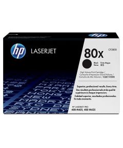 Hewlett-packard HP Toner Black 80X for LaserJet Pro 400 MFP M425 Printer Series (2x6.900 pages) / CF280XD