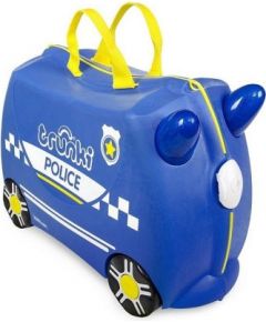 TRUNKI Детский чемодан на колесах Percy the Police Car TRU-0323 + наклейки