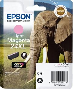 Epson Singlepack Light Magenta 24XL Claria Photo HD Ink