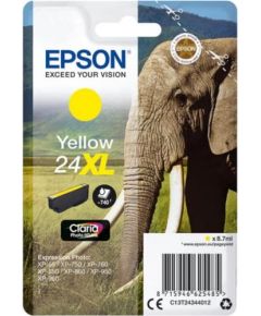 Epson Singlepack Yellow 24XL Claria Photo HD Ink