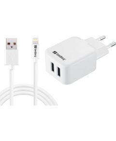 SANDBERG AC Charger EU Lightning 2.4A