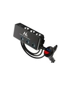 Maclean MCE218 SHUTTER SOCKET 12-24V 4xUSB