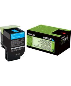 Lexmark 80x Cyan Toner Cartridge Extra High Corporate for CX31, CX41, CX51 Lexmark