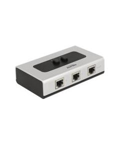 DELOCK Switch RJ45 10/100/1000Mbps 2Port