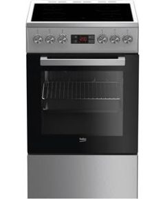 Beko FSM57300GX Elektriskā plīts 50cm ar keramisko virsmu