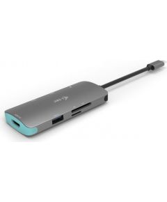 I-TEC USB C MetalNanoDock 4K HDMI+PD 60W