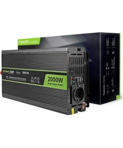 Green Cell 12V 220V, 2000W/4000W (INV10) Strāvas pārveidotājs