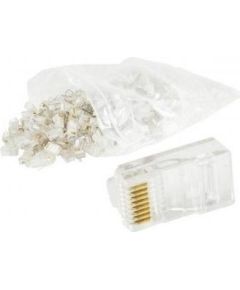 Gembird RJ45 8P8C LAN plug 6u gold plated 100 pcs