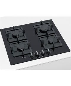 Bosch Hob PPP6A6B20 Gas, Number of burners/cooking zones 4, Black,