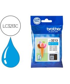 Brother LC3213C Ink Cartridge, Cyan, Zila tintes kasete 400lpp