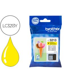 Brother LC3213Y Ink Cartridge, Yellow, Dzeltena tintes kasete 400lpp