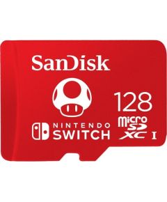 SANDISK 128GB microSDXC UHS-I Card for Nintendo Switch
