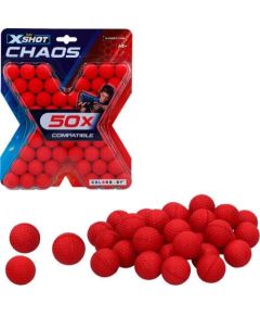 Porolona bumbiņas 50 gab. X-Shot Chaos ZURU 14 g+ CB46275