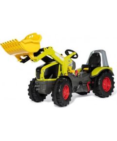 Rolly Toys Трактор педальный rollyX-Trac Premium CLAAS Axion 960 с ковшом, 2 скорости и тормоз 651122  (3-10 лет) Германия