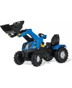 Rolly Toys Traktors ar pedāļiem ar kausu rollyFarmtrac New Holland (3 - 8 gadiem ) Vācija 611256