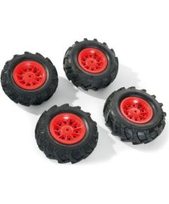 Rolly Toys Riteņi ar gumijas piepūšamam riepam traktoriem rollyTrac Air Tyres 4 gab. 409587 Vācija