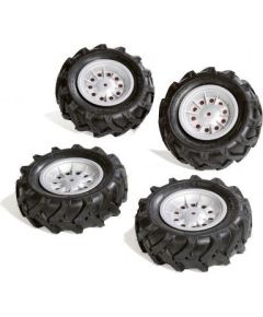 Rolly Toys Колеса с резиновыми надувными шинами для тракторов rollyTrac Air Tyres 4 gab. 409181 Германия