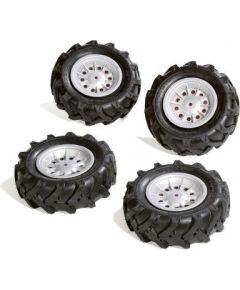 Rolly Toys Riteņi ar gumijas piepūšamam riepam traktoriem rollyTrac Air Tyres 4 gab. 409181  Vācija