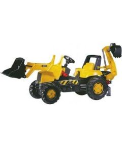 Rolly Toys Pedāļu traktors ar diviem kausiem rollyJunior JCB (3-8 gadiem) 812004