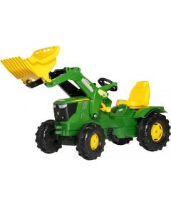 Rolly Toys Трактор педальный с ковшом  rollyFarmtrac  John Deere 6210R (3-8 лет) Германия 611096