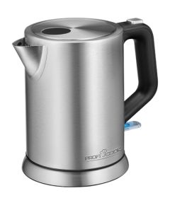 ProfiCook PC-WKS 1106 Standard kettle, Stainless steel, 2200 W, 360° rotational base, 1 L