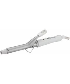 Hair Curling Iron Adler AD 2105 Ceramic heating system, Barrel diameter 19 mm, Number of heating levels 1, 25 W, White