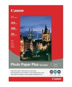 Fotopapīrs Canon SG-201 A4 Semi-Gloss 20gab